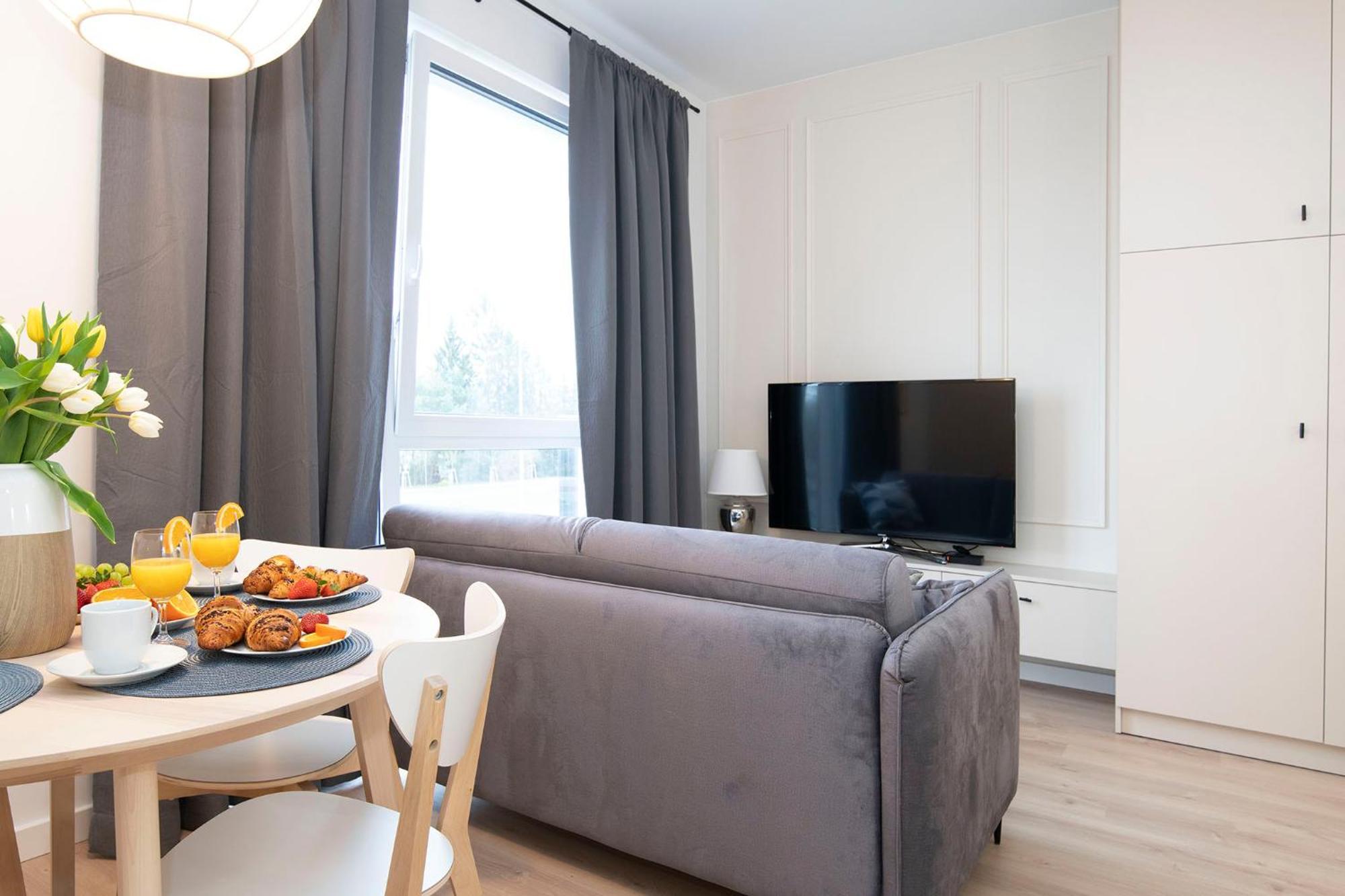 Apartament Ukiel Park 7 Przy Plazy Miejskiej - Klimatyzacja,Free Parking,Fv Олщин Екстериор снимка
